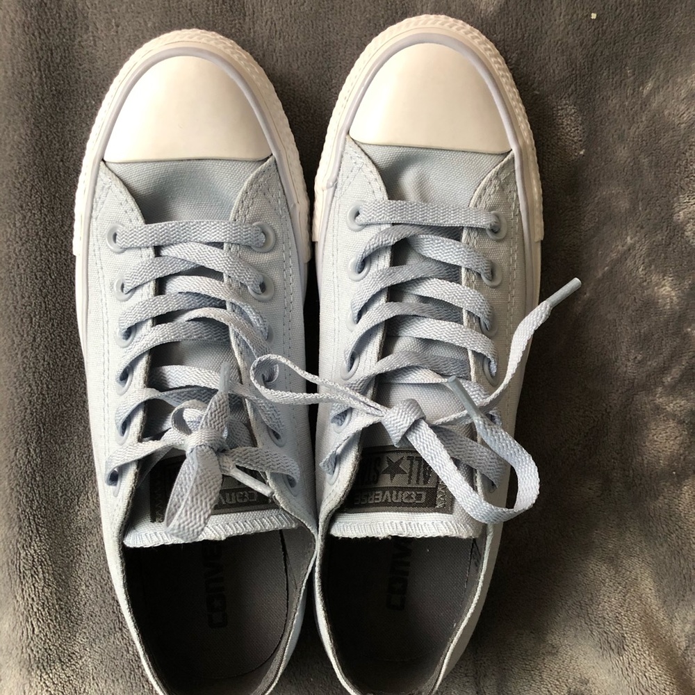 Baby blue converse